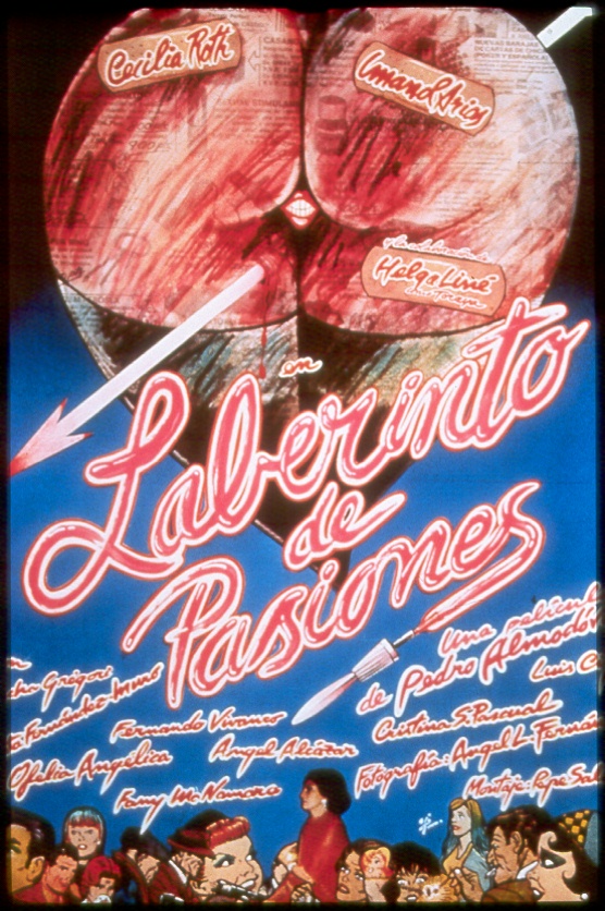Spanish Poster of »Laberinto de Pasiones«